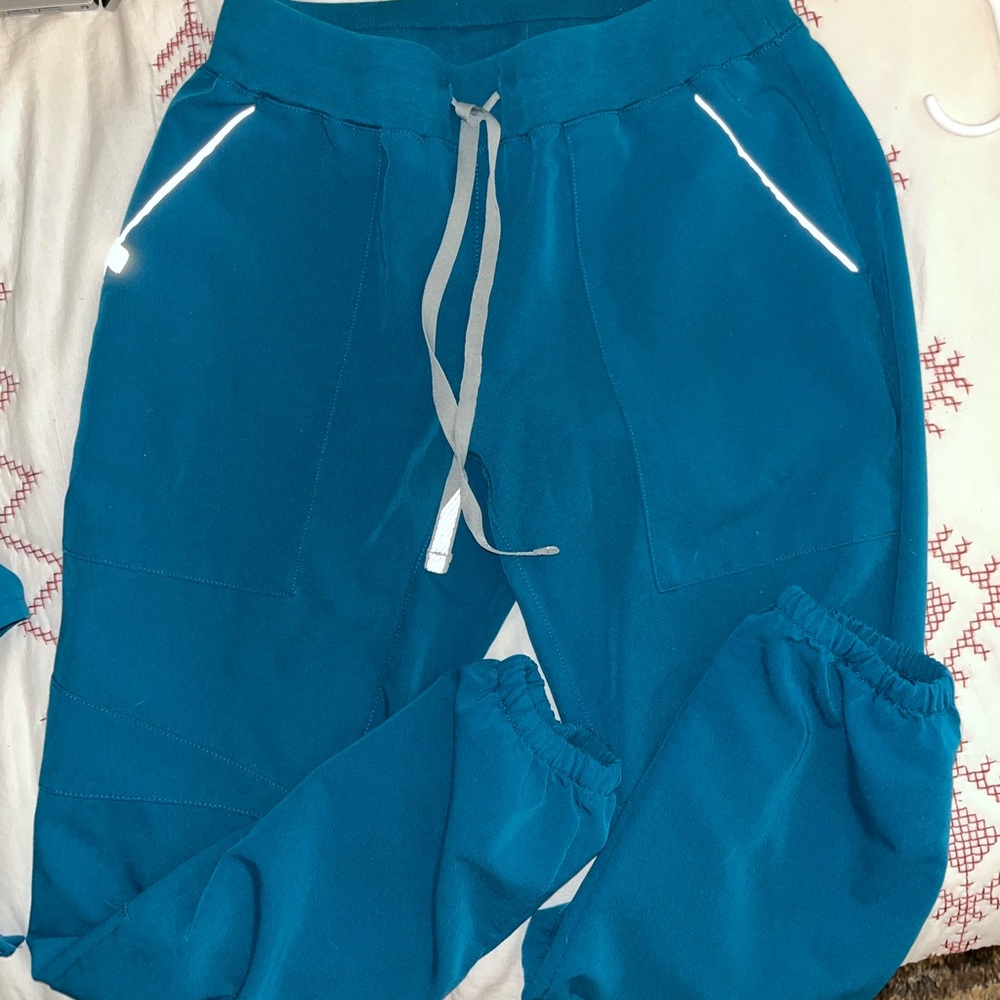 Figs Pacific Blue Jogger Bottoms